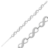 Silver Infinity Women's Bracelet